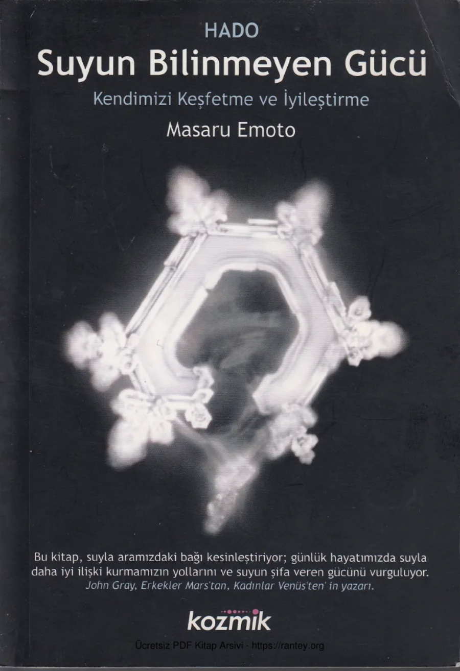 Gücü Masaru Emoto kapak görseli