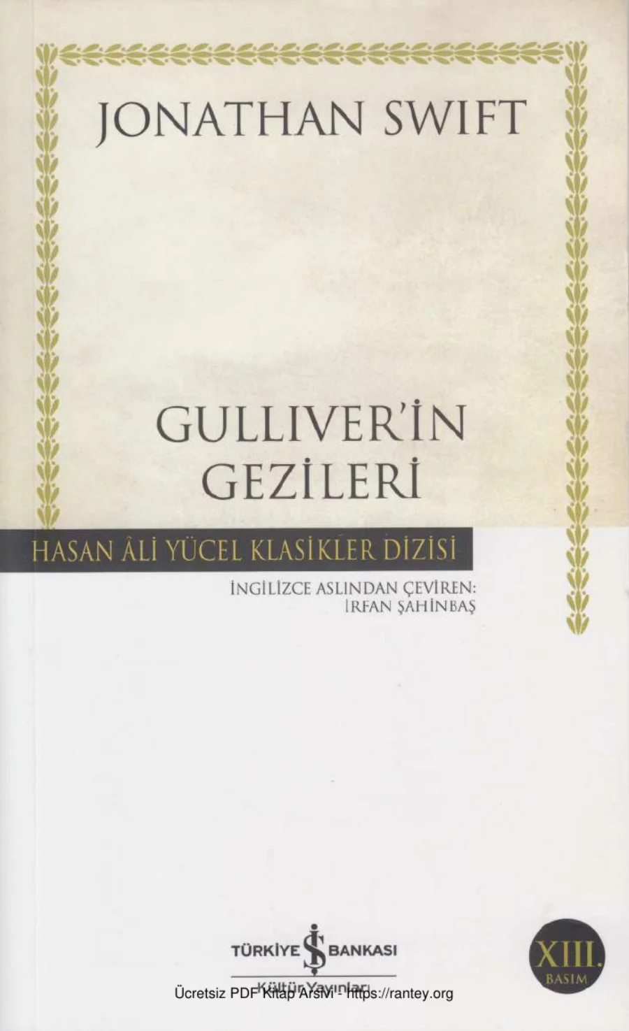 Gulliverin Gezileri kapak görseli