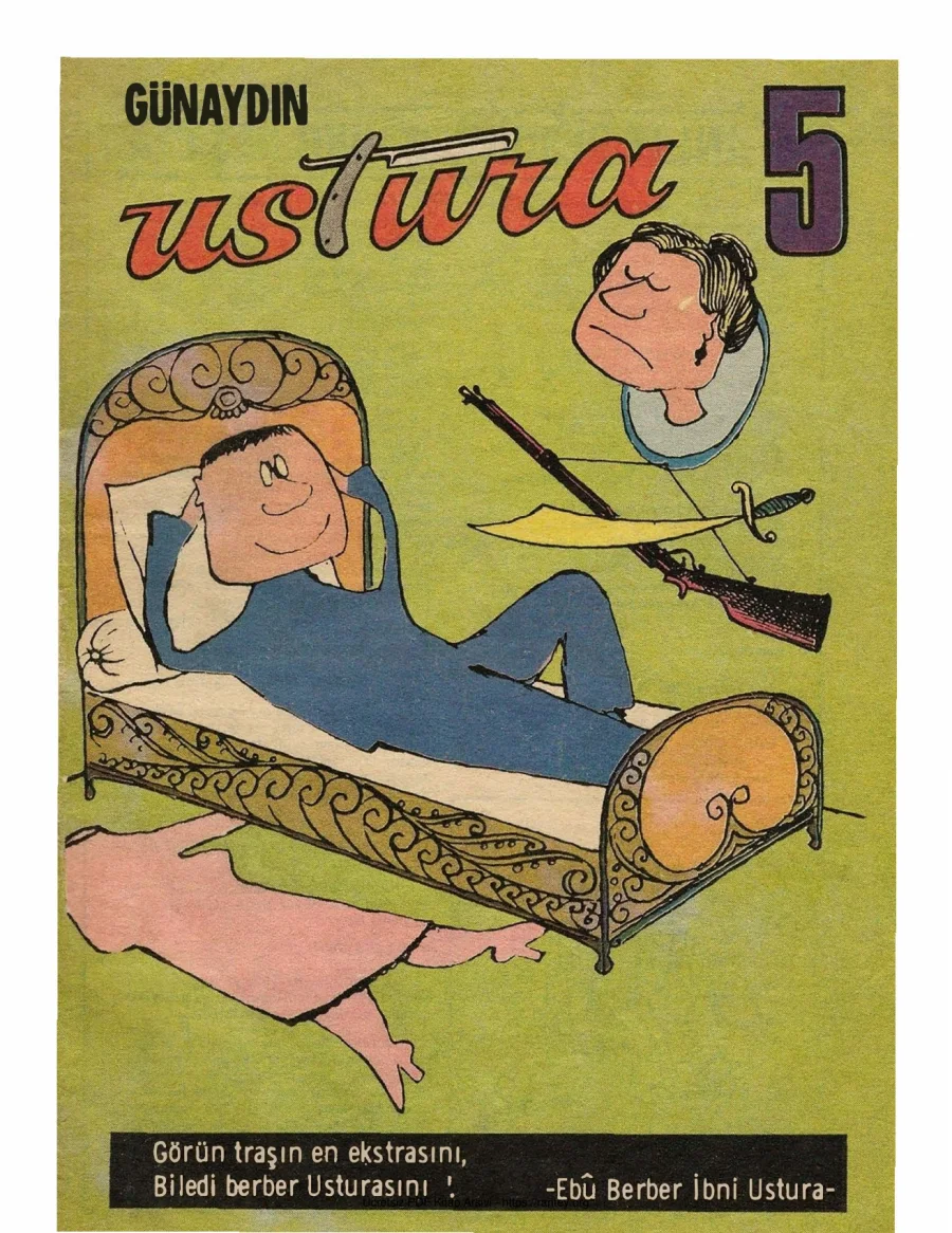 Günaydın Ustura Sayı 005 kapak görseli