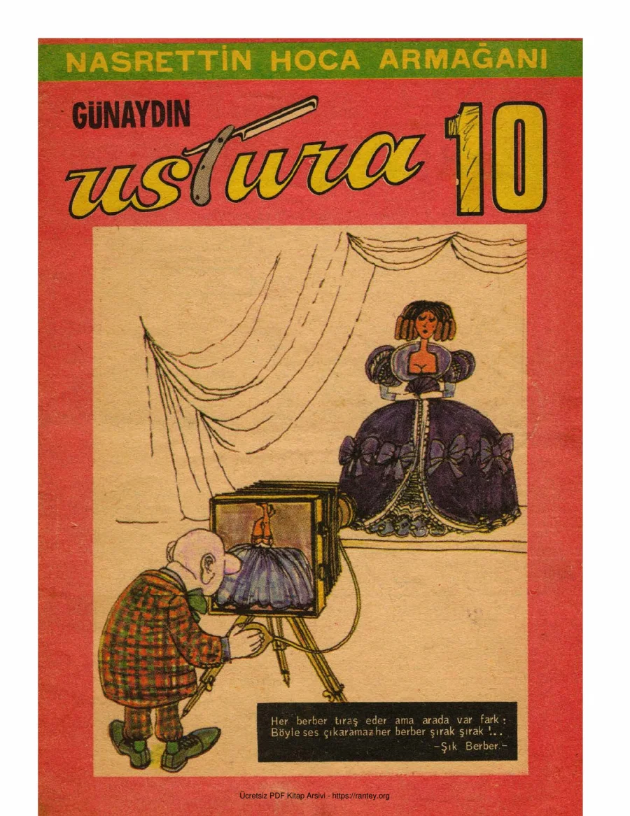 Günaydın Ustura Sayı 010 kapak görseli