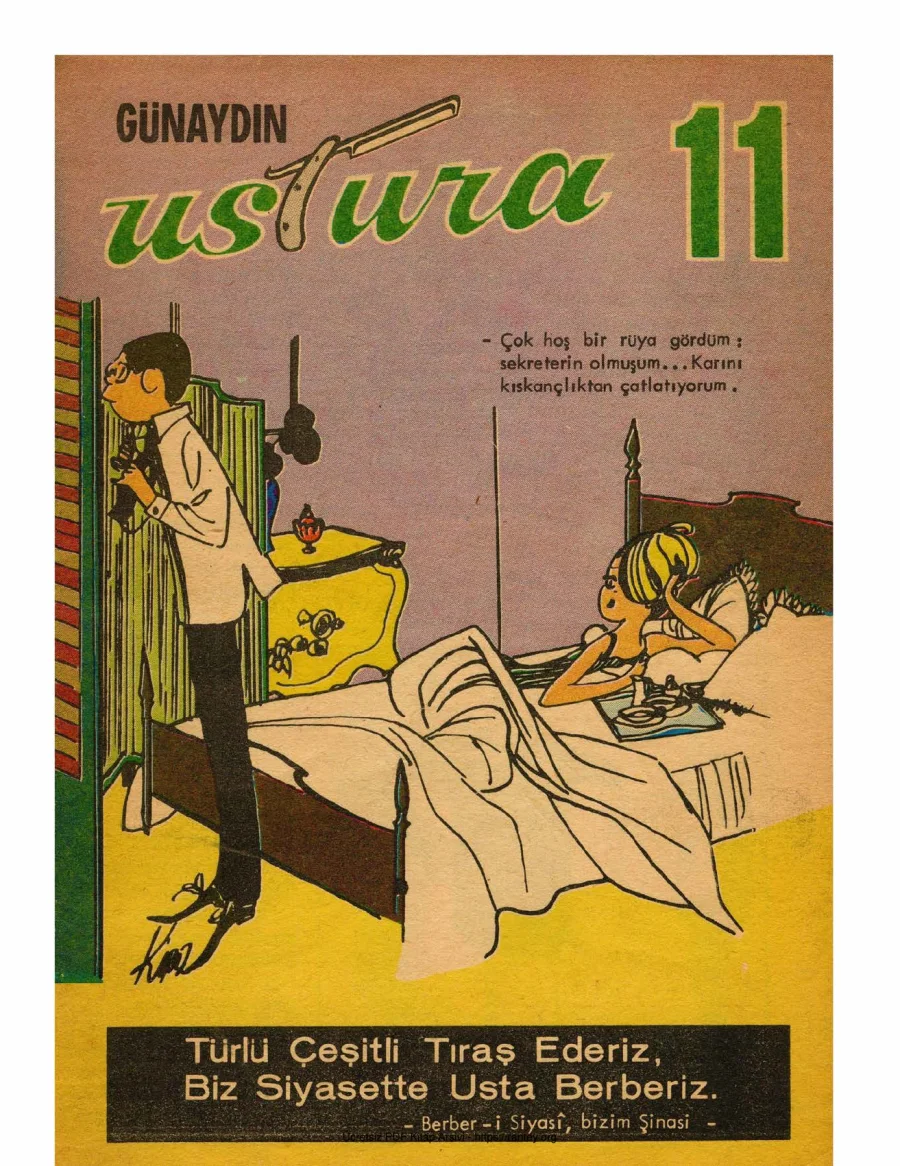 Günaydın Ustura Sayı 011 kapak görseli