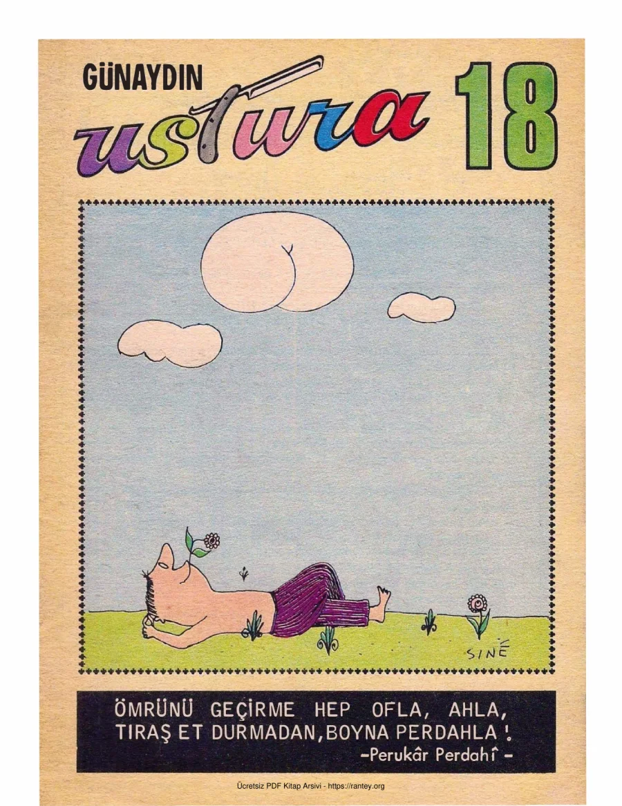Günaydın Ustura Sayı 018 kapak görseli