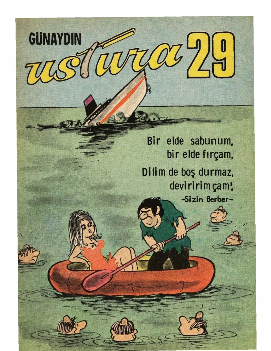 Günaydın Ustura Sayı 029 kapak görseli