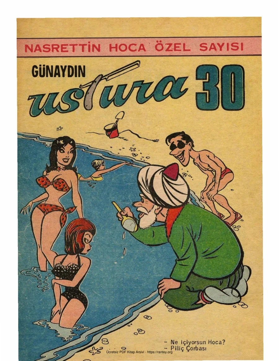 Günaydın Ustura Sayı 030 kapak görseli