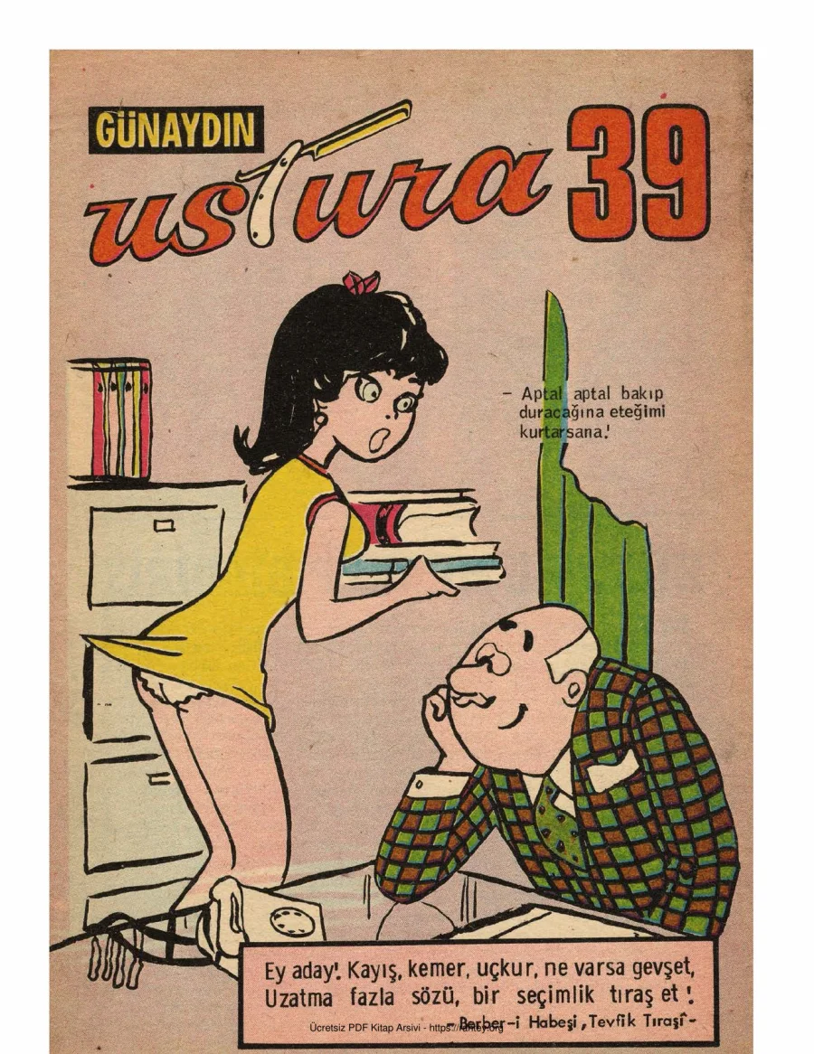 Günaydın Ustura Sayı 039 kapak görseli