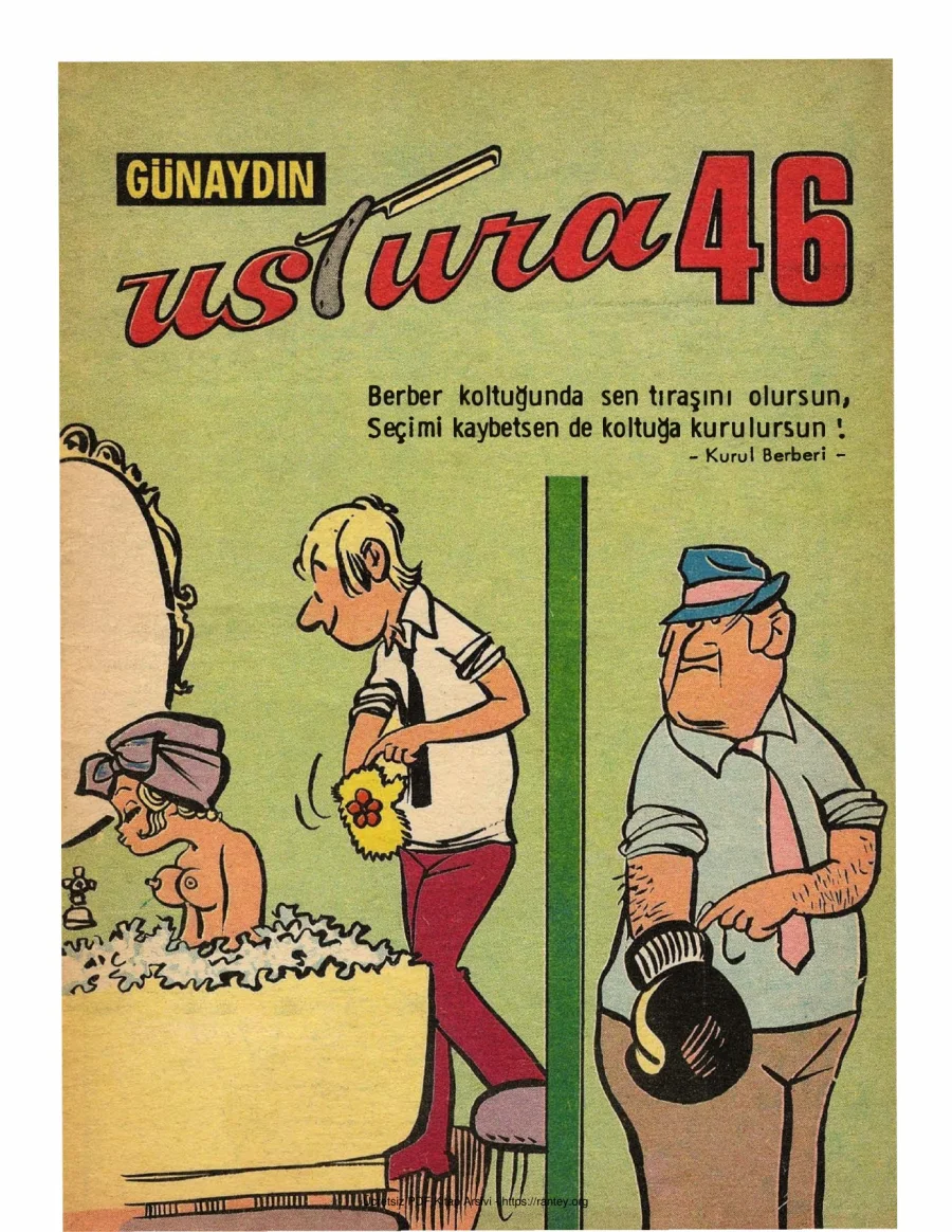 Günaydın Ustura Sayı 046 kapak görseli