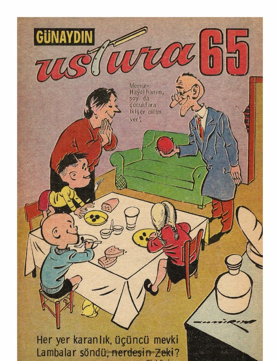 Günaydın Ustura Sayı 065 kapak görseli