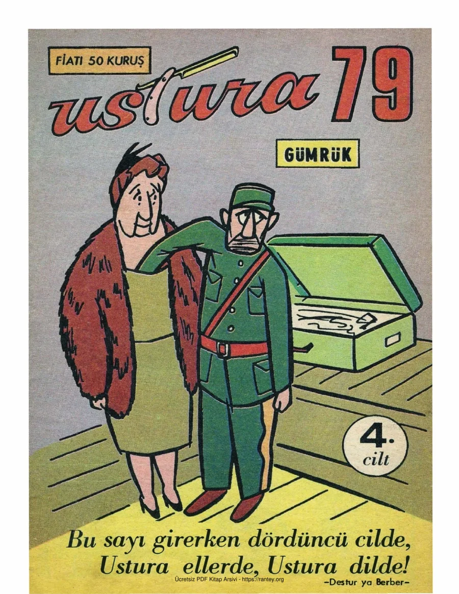 Günaydın Ustura Sayı 079 kapak görseli