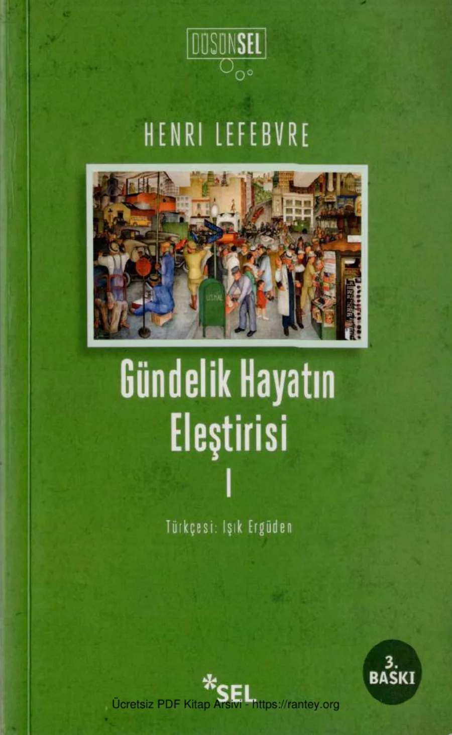 Gündelik Hayatın Eleştirisi I Sel Yayınları kapak görseli