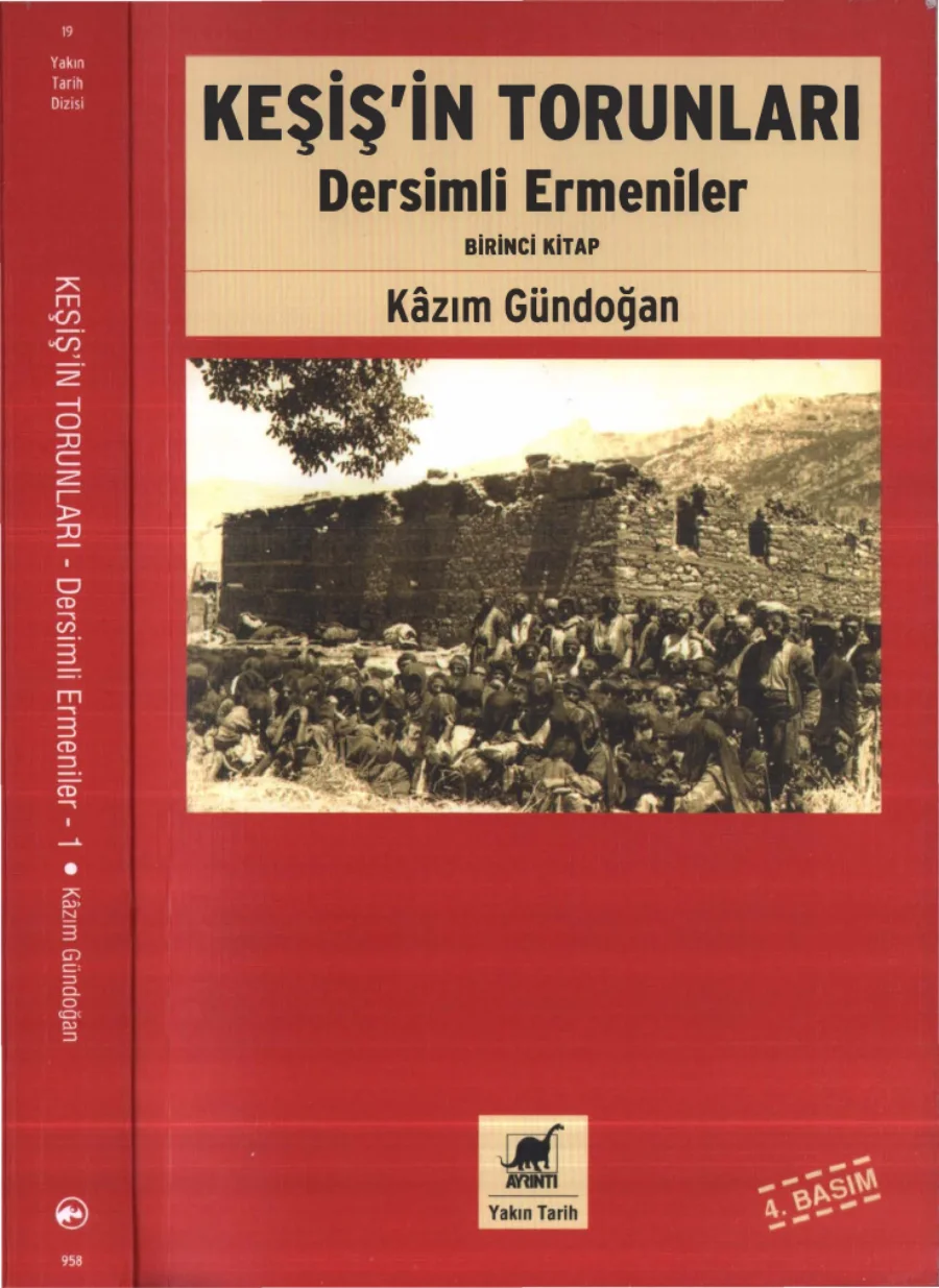 Gündoğan Keşişin Torunları Dersimli Ermeniler I kapak görseli