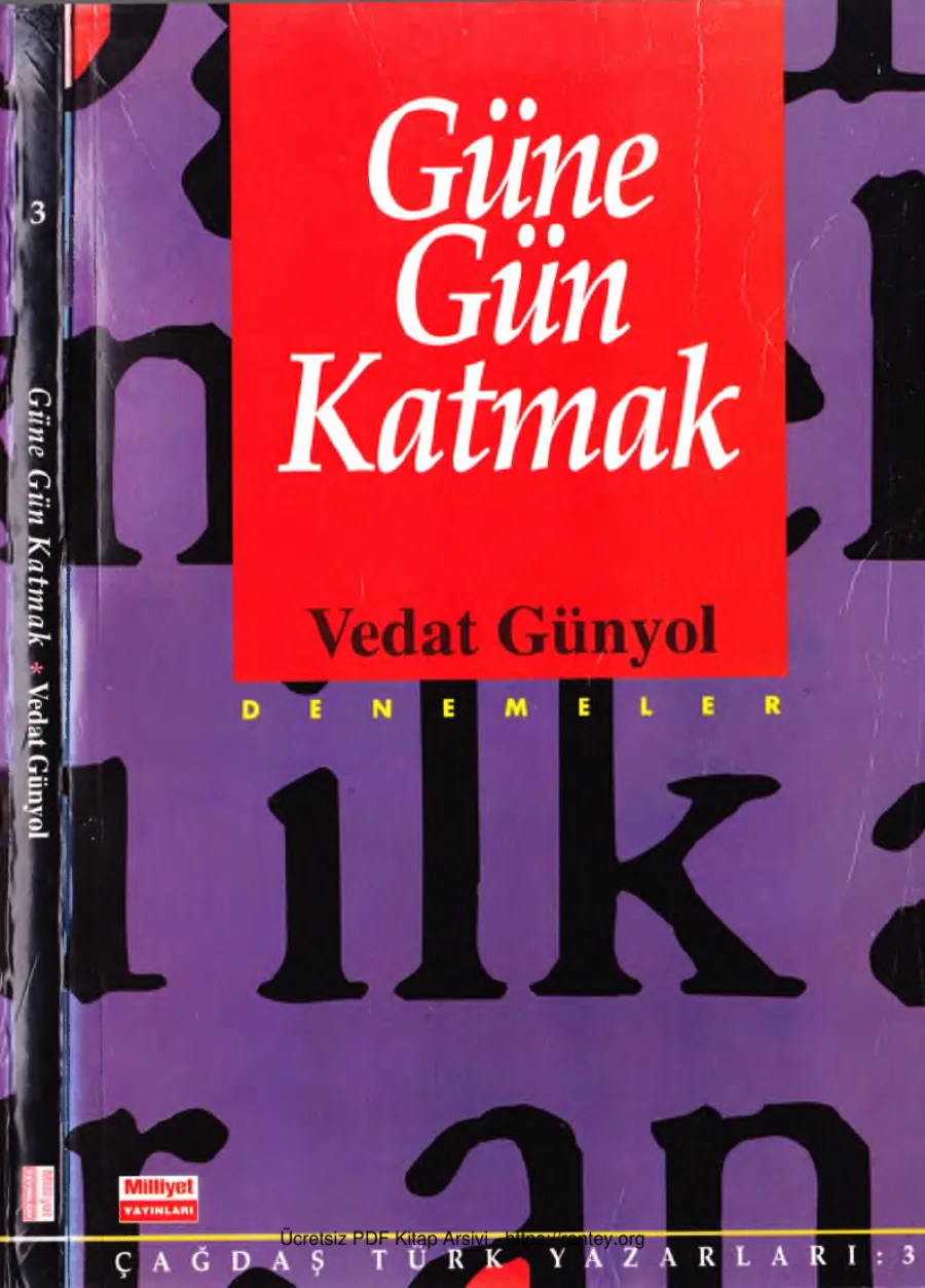 Güne Gün Katmak Milliyet Yayınları kapak görseli