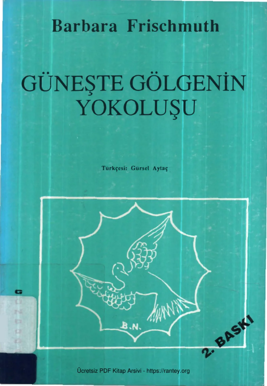 Güneşte Gölgenin Yokoluşu kapak görseli