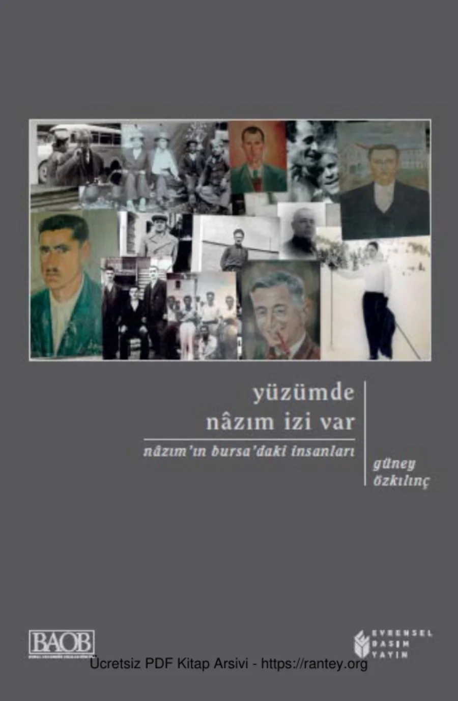 Güney Özkılınç Yüzümde Nazım İzi Var kapak görseli