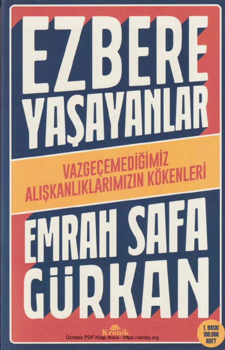Gürkan Ezbere Yaşayanlar kapak görseli