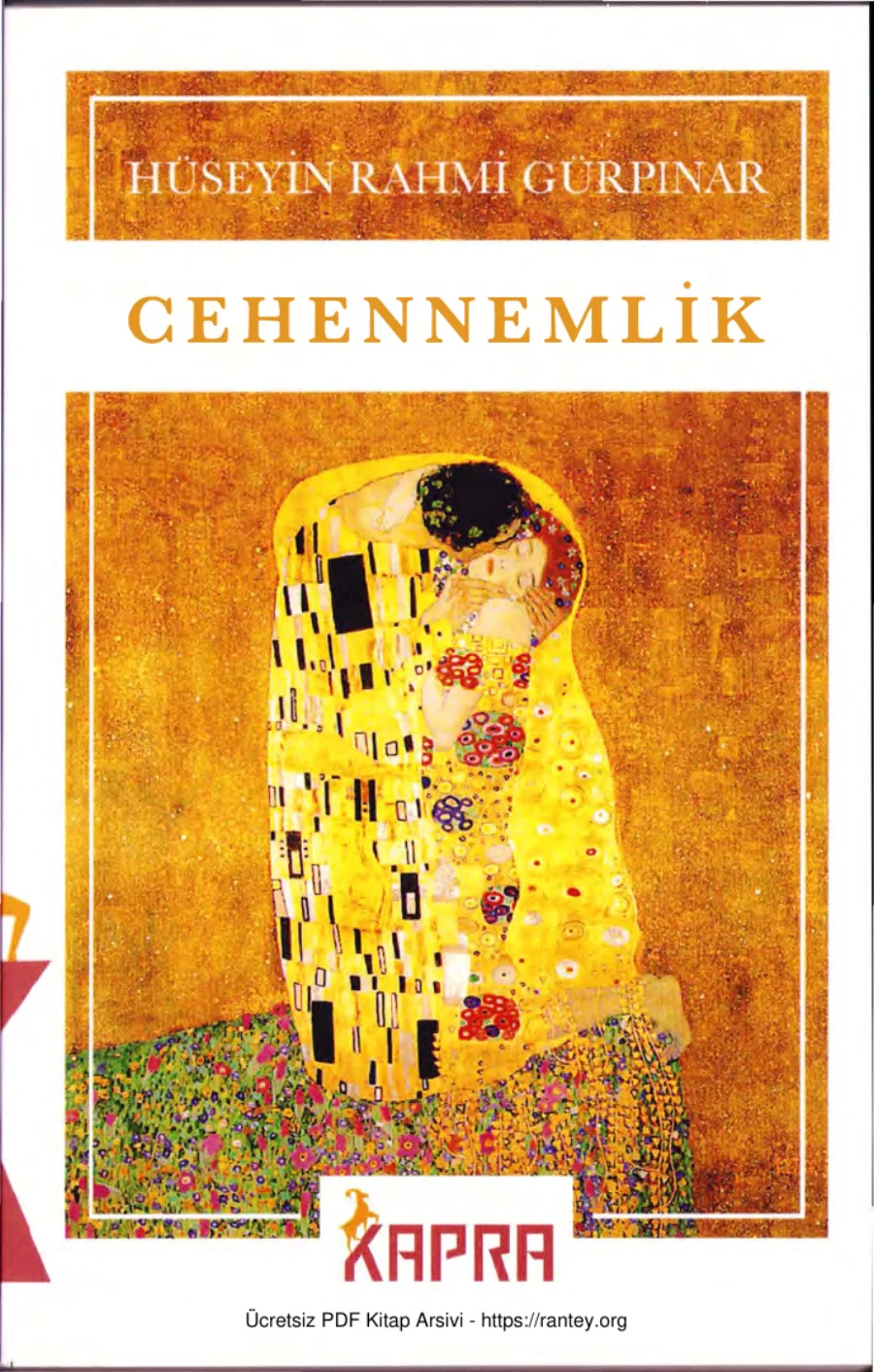 Gürpınar Cehennemlik Kapra Yayınları kapak görseli