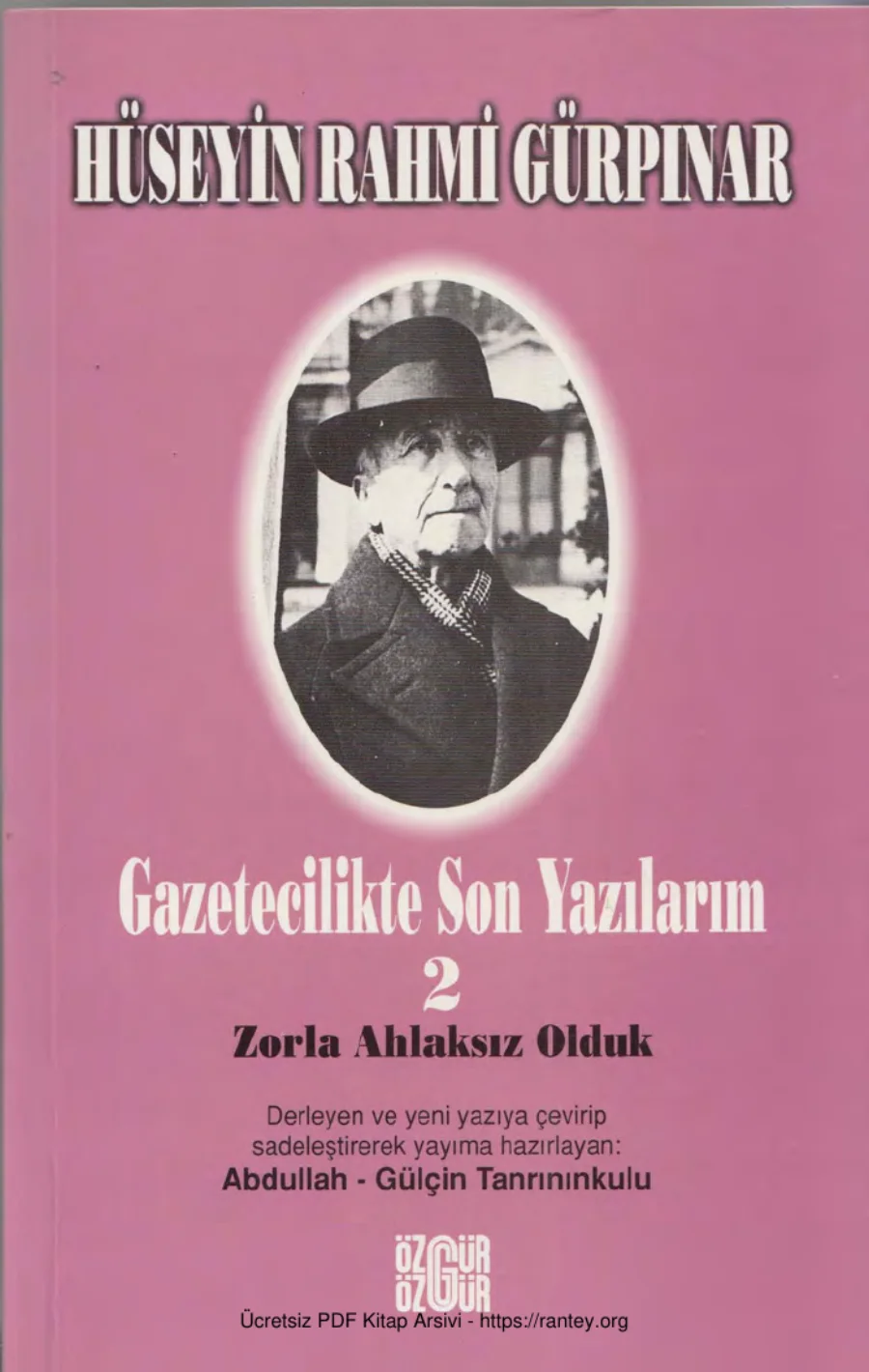 Gürpınar Gazetecilikte Son Yazılarım 2 Özgür Yayınları kapak görseli