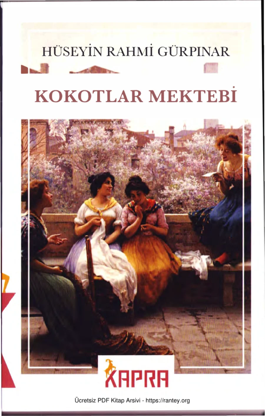 Gürpınar Kokotlar Mektebi Kapra Yayınları kapak görseli