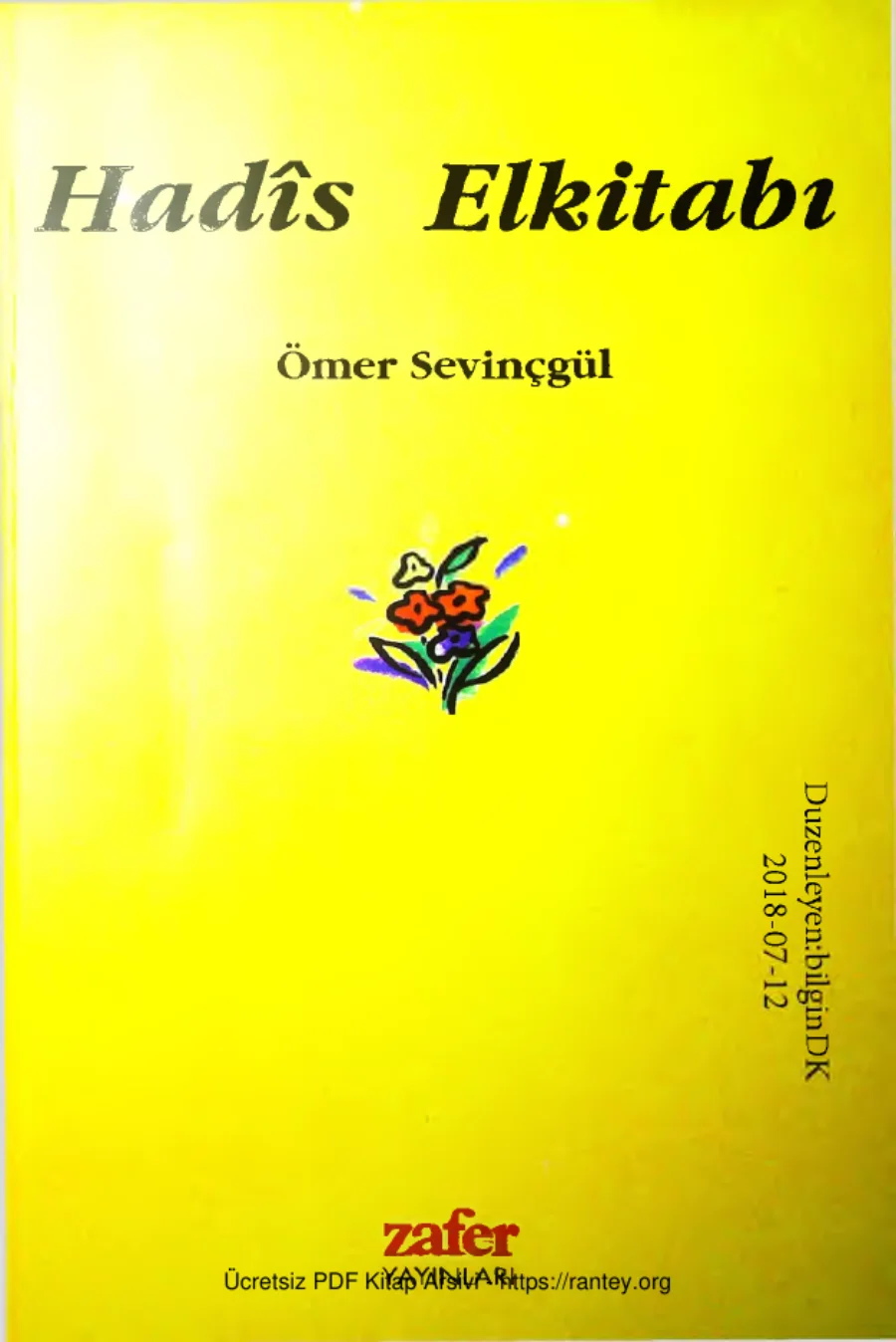 Hadis Elkitabi kapak görseli
