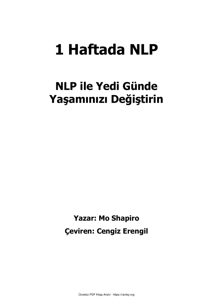 Haftada NLP kapak görseli