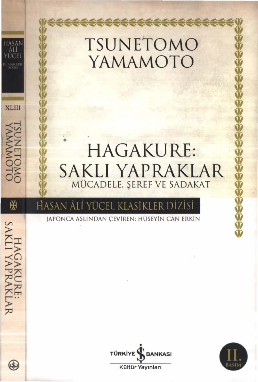 Hagakure Saklı Yapraklar kapak görseli