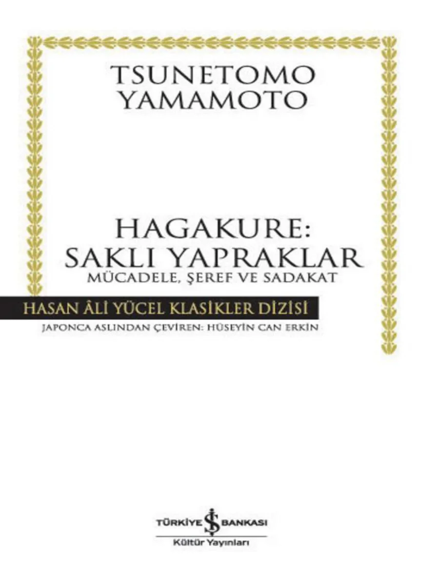 Hagakure: Saklı Yapraklar kapak görseli