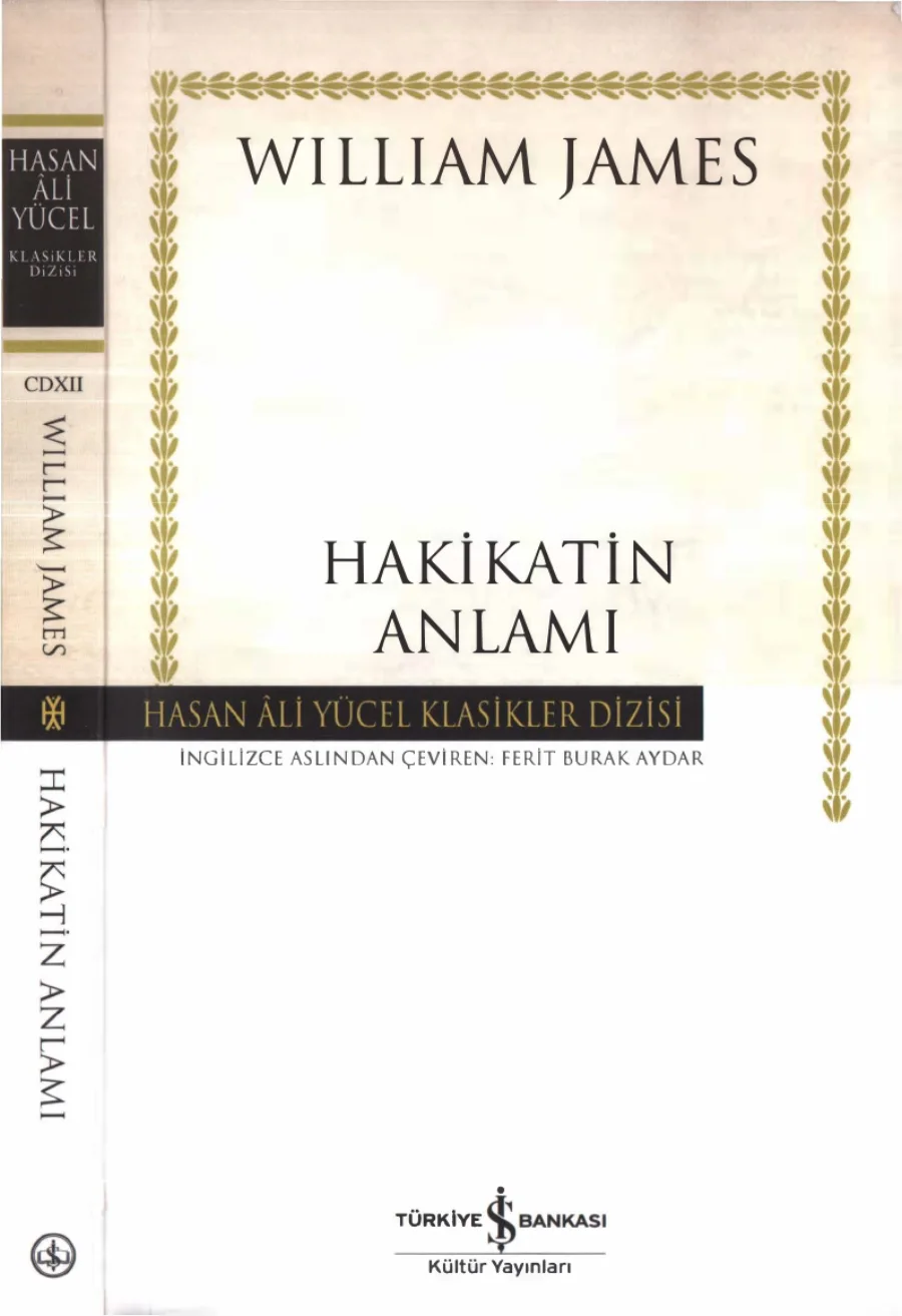 Hakikatin Anlamı kitap kapağı