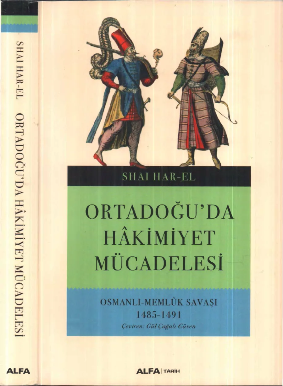 Hakimiyet Mücadelesi Osmanlı Memlük Savaşı kitap kapağı