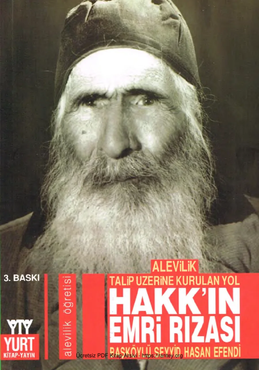 Hakkın Emri Rızası Başköylü Seyyid Hasan Efendi kapak görseli