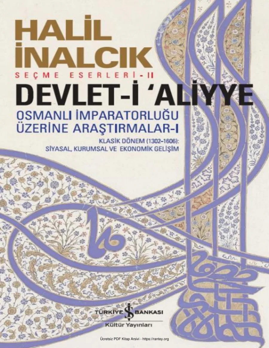 Halil İnalcık kapak görseli