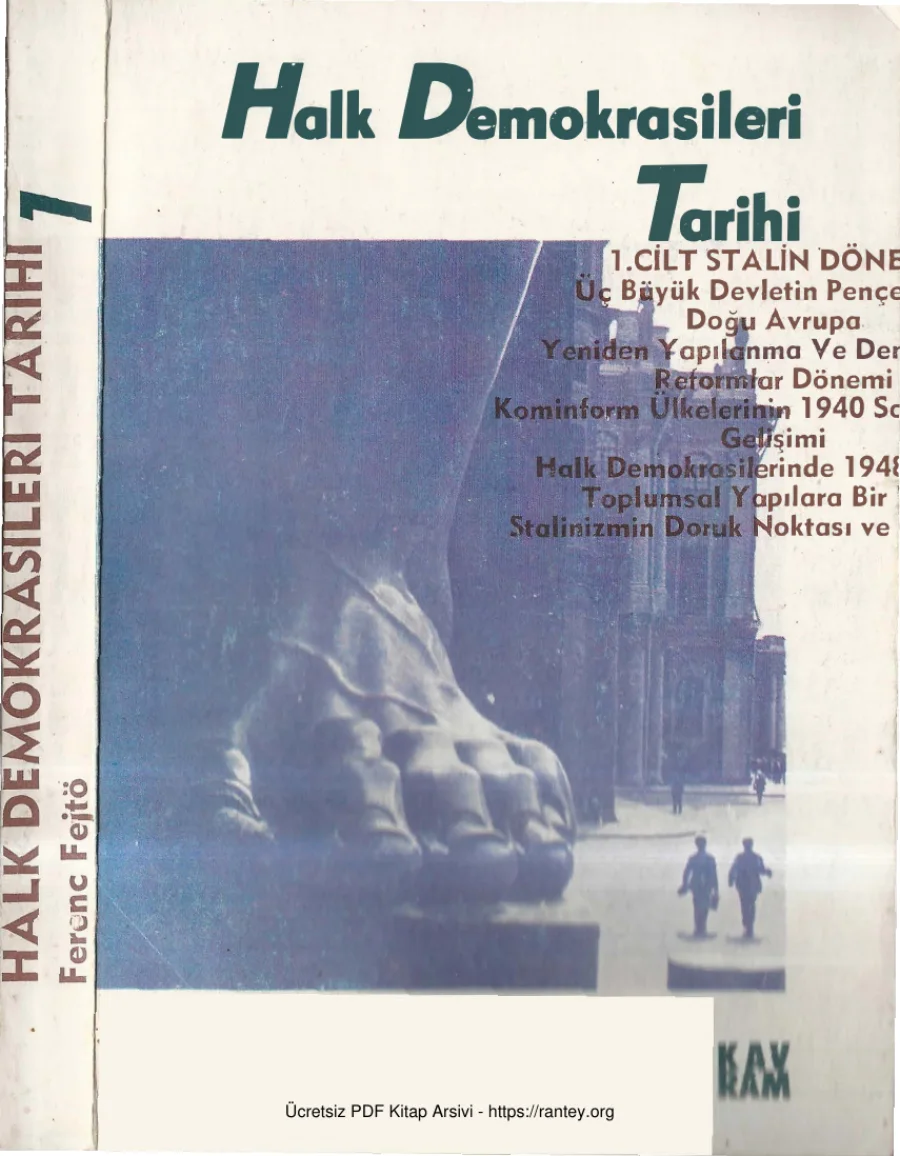 Halk Demokrasileri Tarihi Cilt I kapak görseli