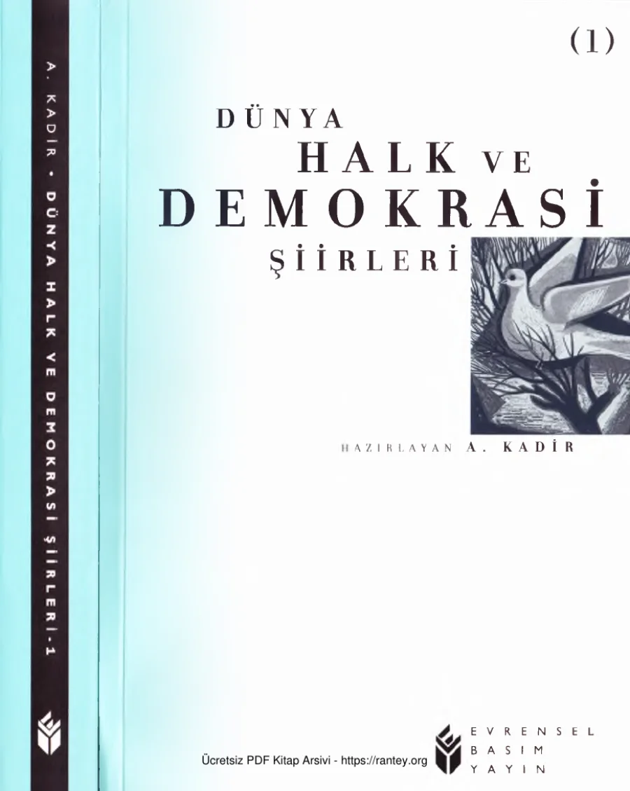 Halk ve Demokrasi Şiirleri I kapak görseli
