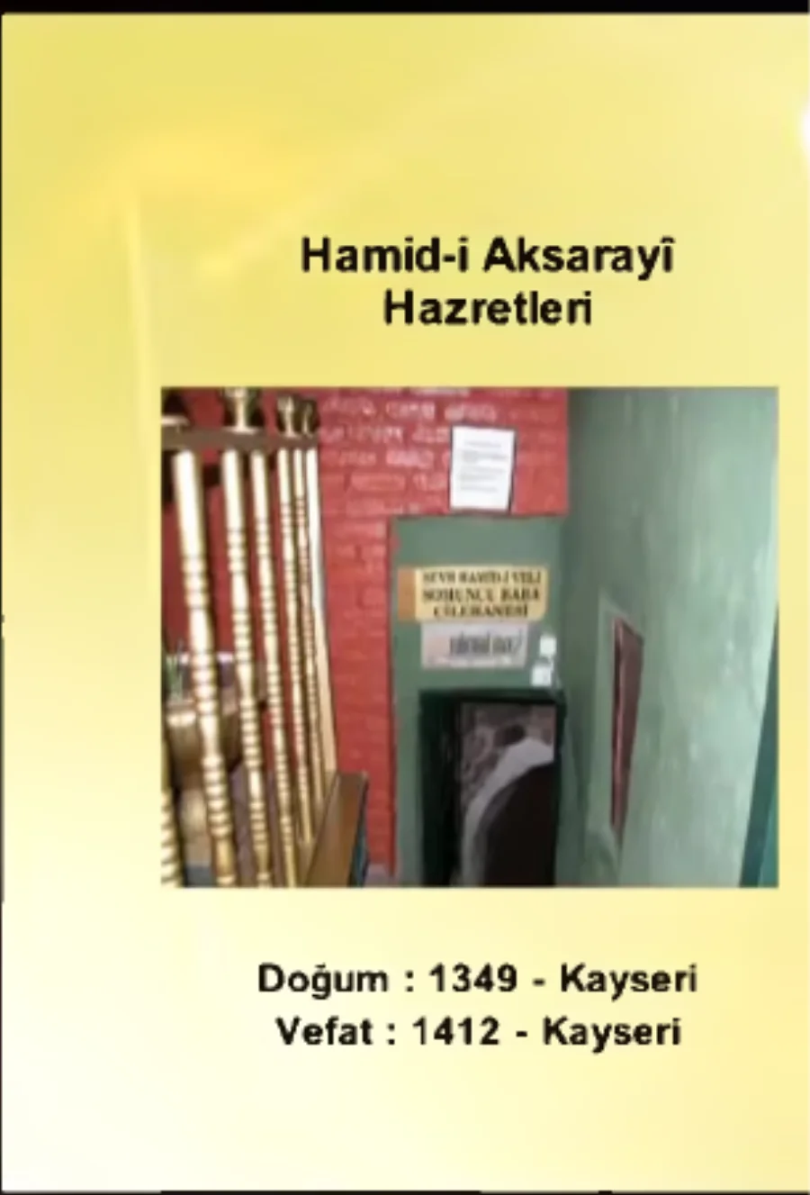 Hamid-i Aksarayi Somuncu Baba 1. Bölüm - Yolumuzu Aydınlatanlar kapak görseli