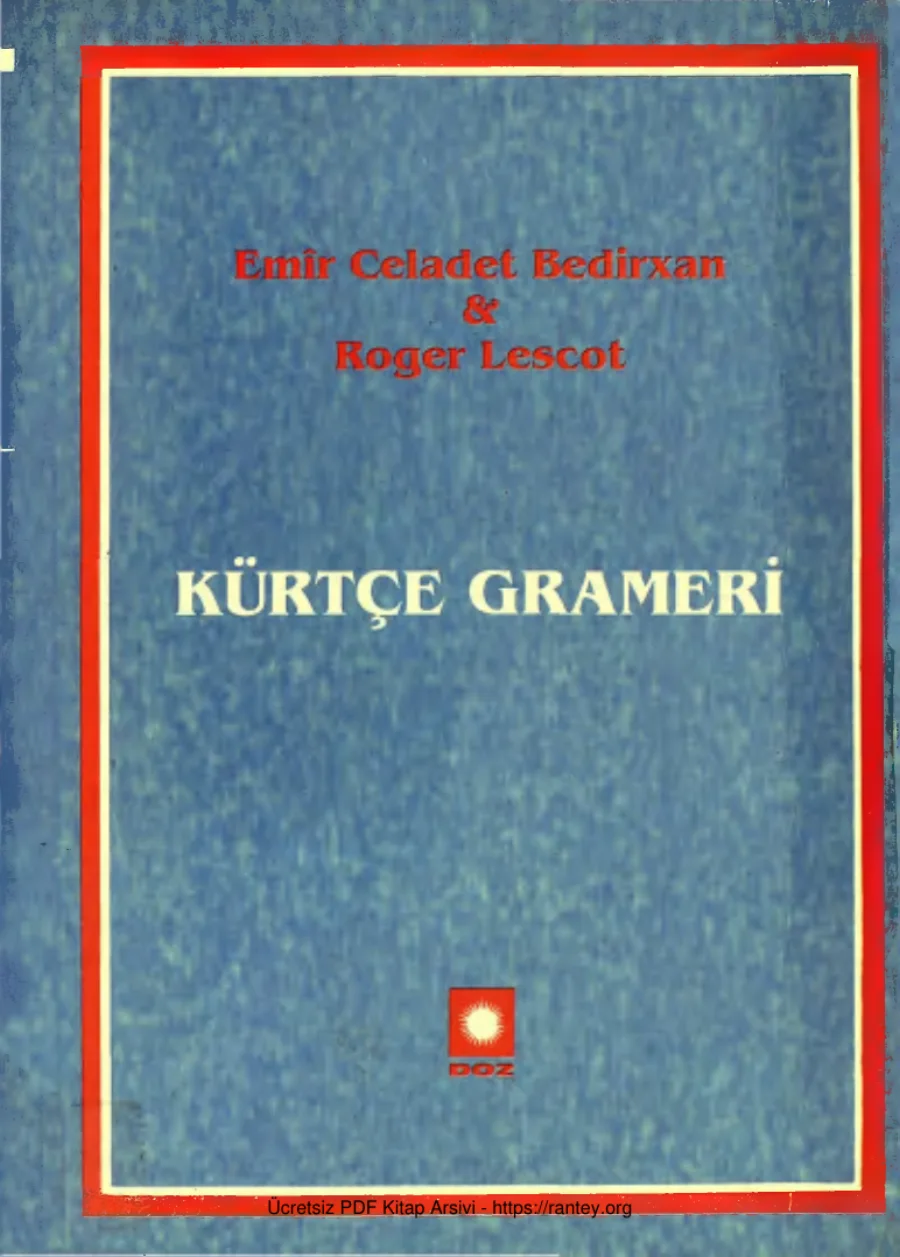 Han Roger Lescot Kürtçe Gramer 2 Doz Yayınları kapak görseli