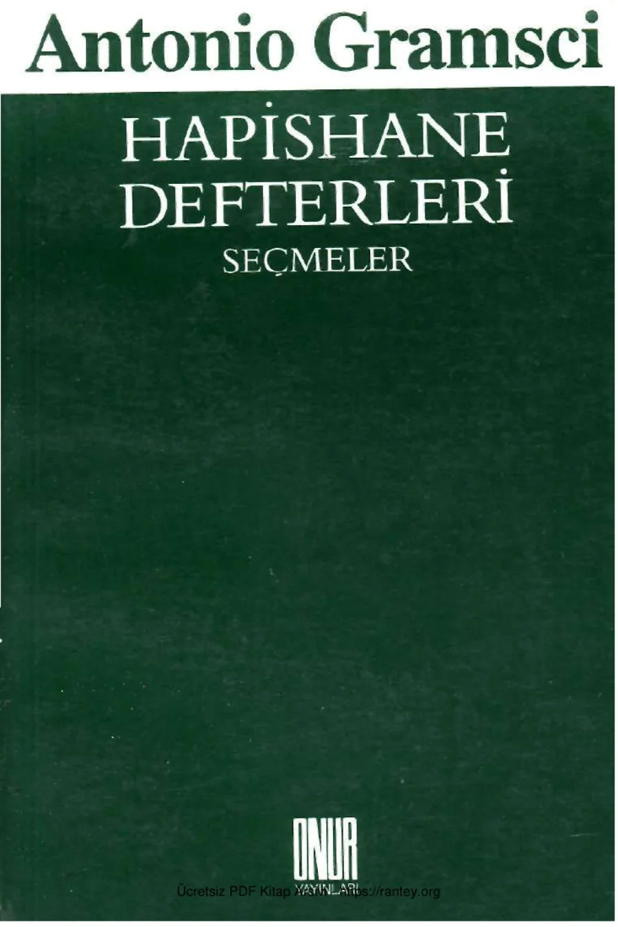 Hapishane Defterleri kapak görseli