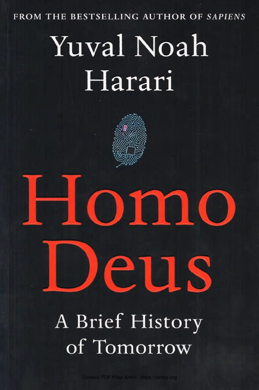 Harari Homo Deus Harvill Secker Press kapak görseli