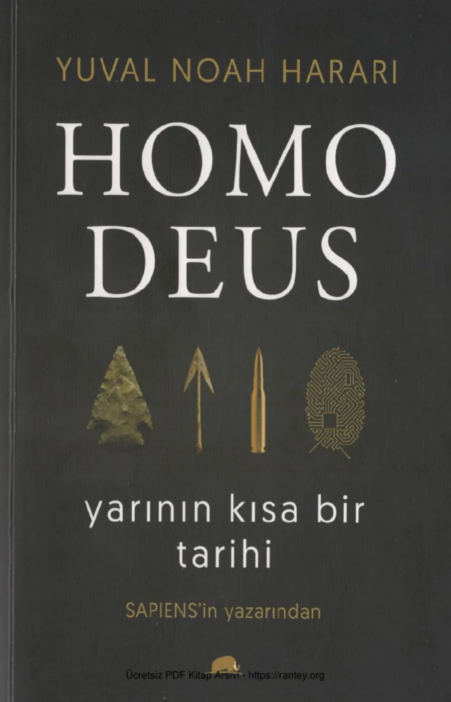 Harari Homo Deus Yarının Kısa Bir Tarihi kapak görseli