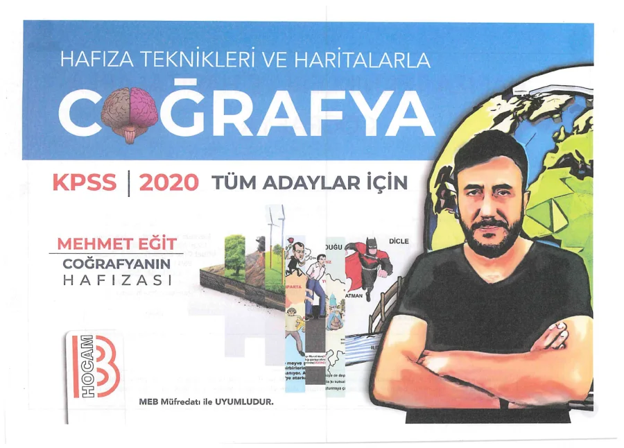 Haritalar ve Hafıza Teknikleriyle Coğrafya kapak görseli