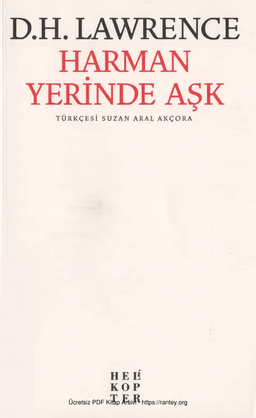 Harman Yerinde Aşk kapak görseli