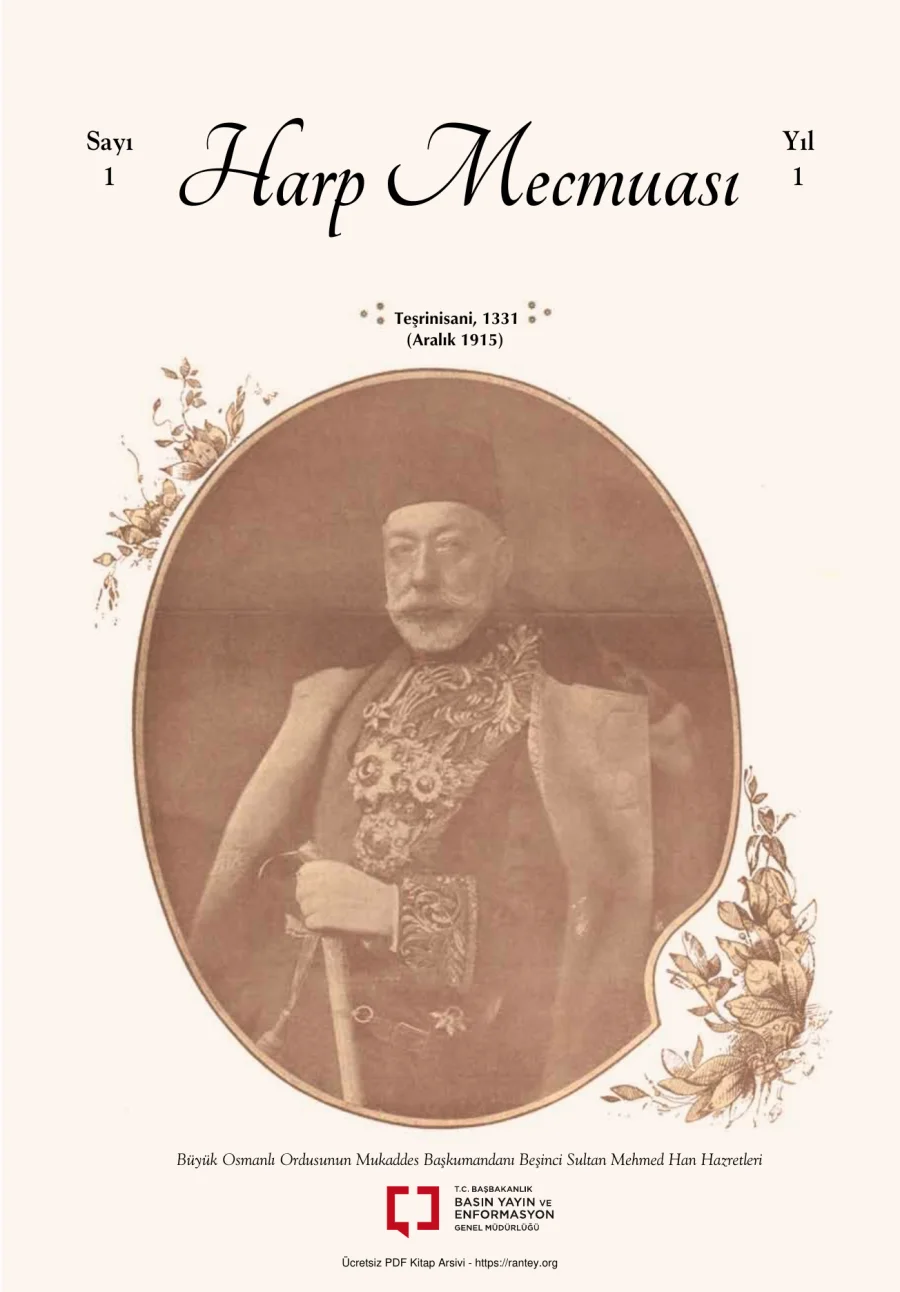 Harp Mecmuası Sayı 001 kapak görseli