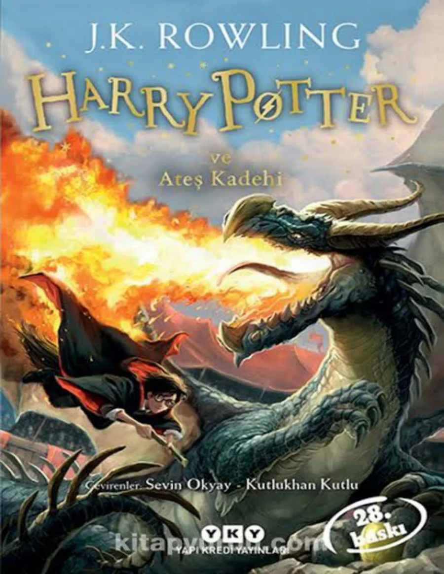 Harry Potter ve Ateş Kadehi kapak görseli