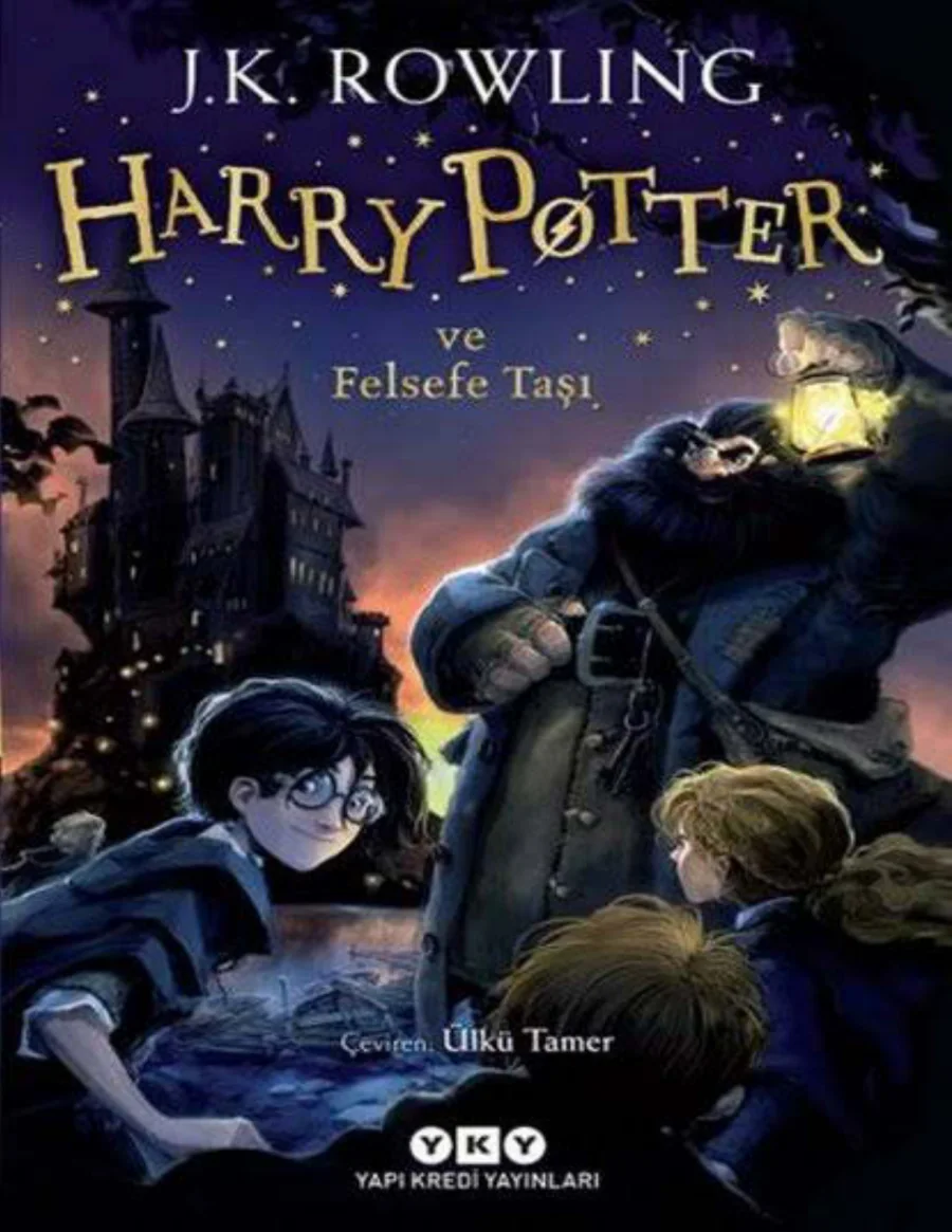 Harry Potter ve Felsefe Taşı kapak görseli