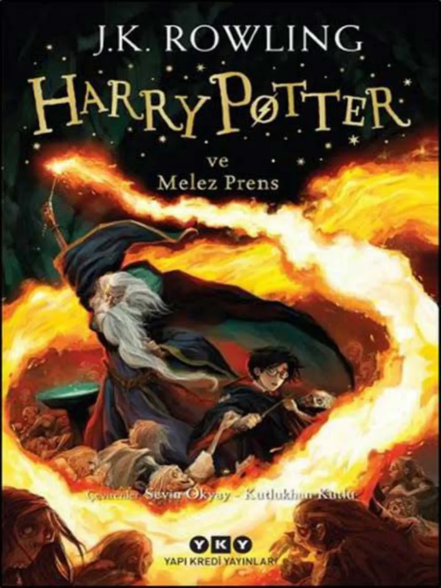 Harry Potter ve Melez Prens kapak görseli