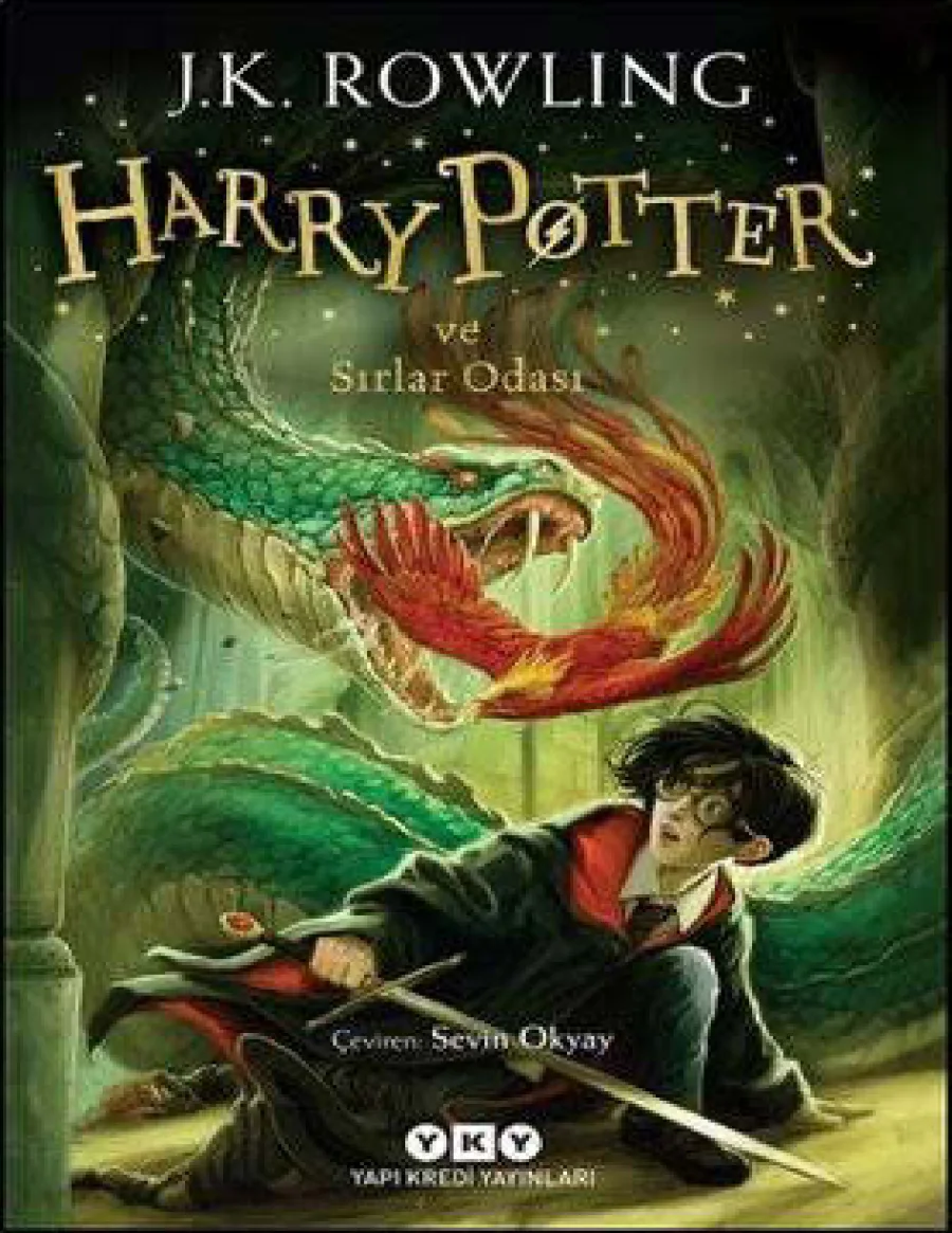 Harry Potter ve Sırlar Odası kapak görseli