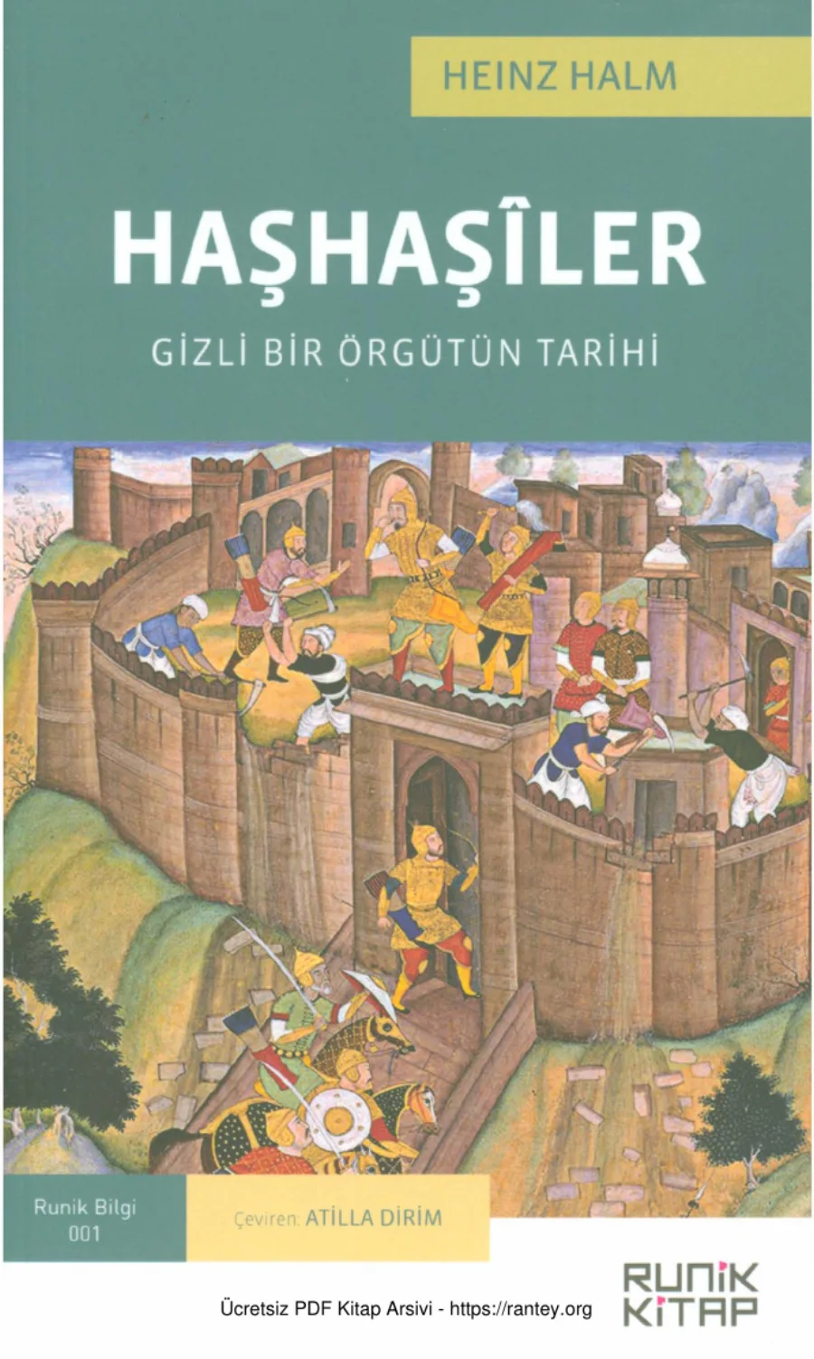 Haşhaşler Gizli Bir Örgütün Tarihi kapak görseli