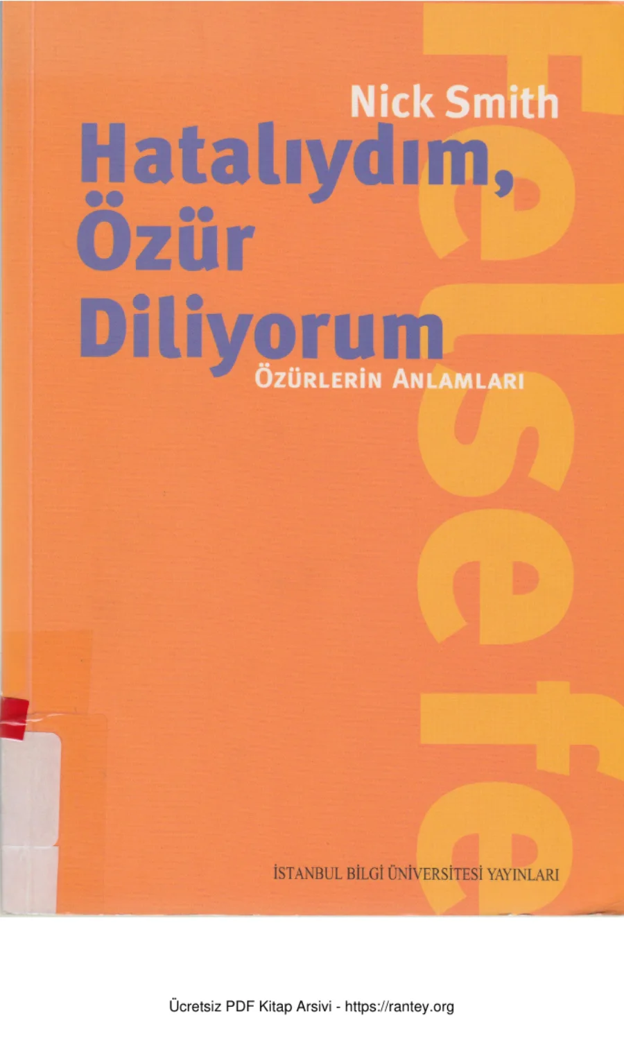 Hatalıydım Özür Diliyorum kapak görseli
