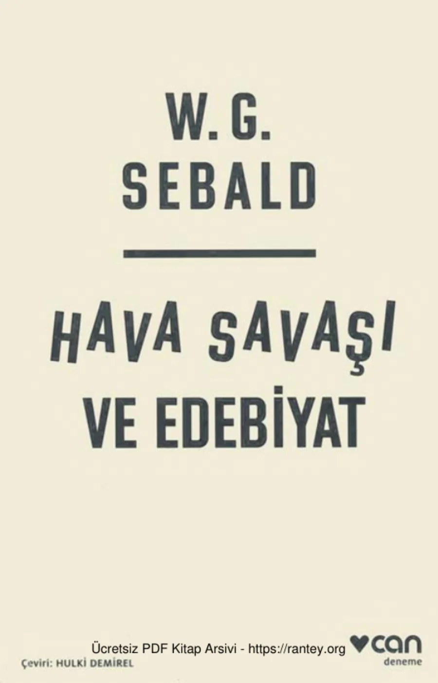 Hava Savaşı ve Edebiyat kapak görseli