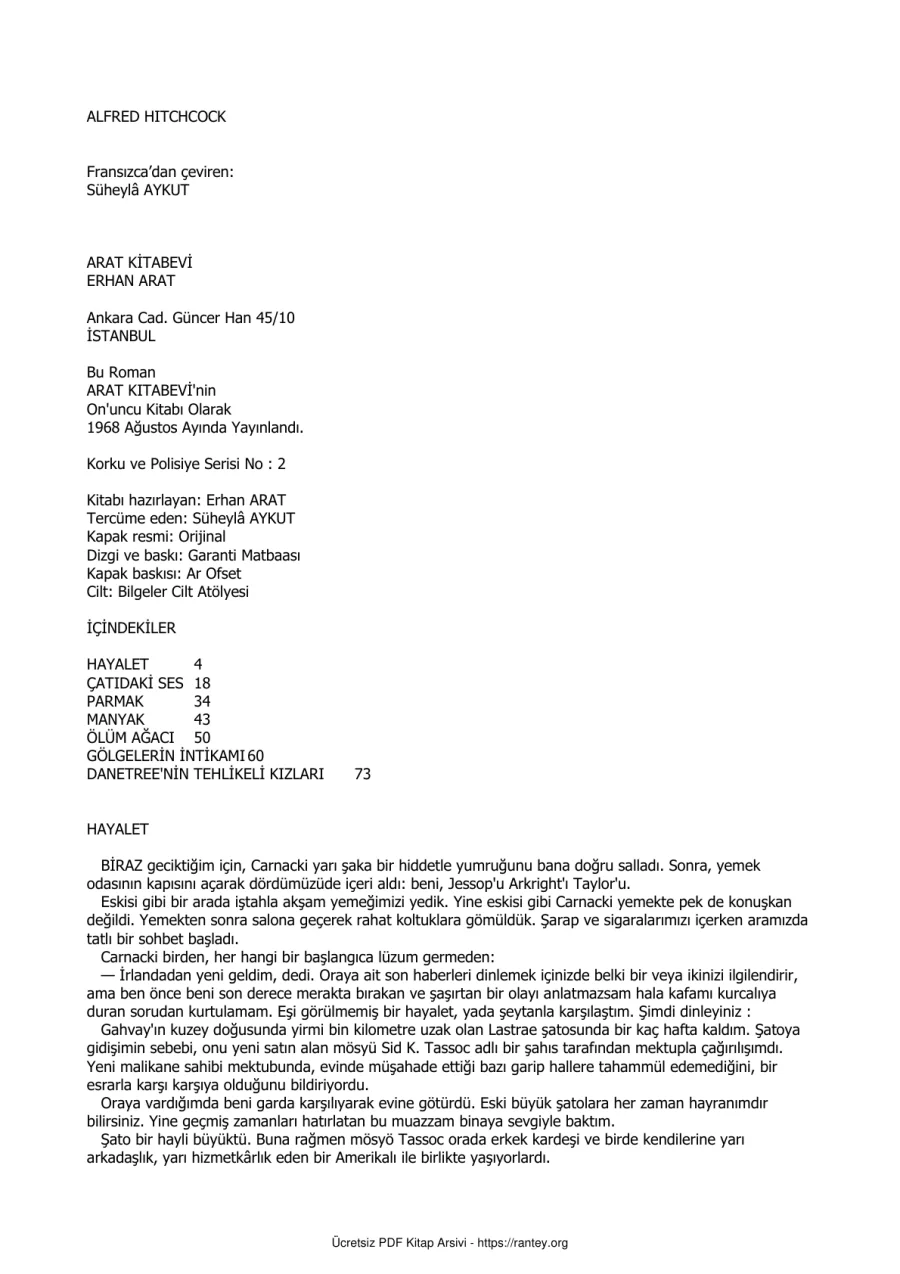Hayalet kapak görseli