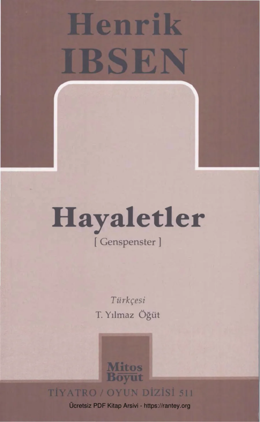 Hayaletler kapak görseli