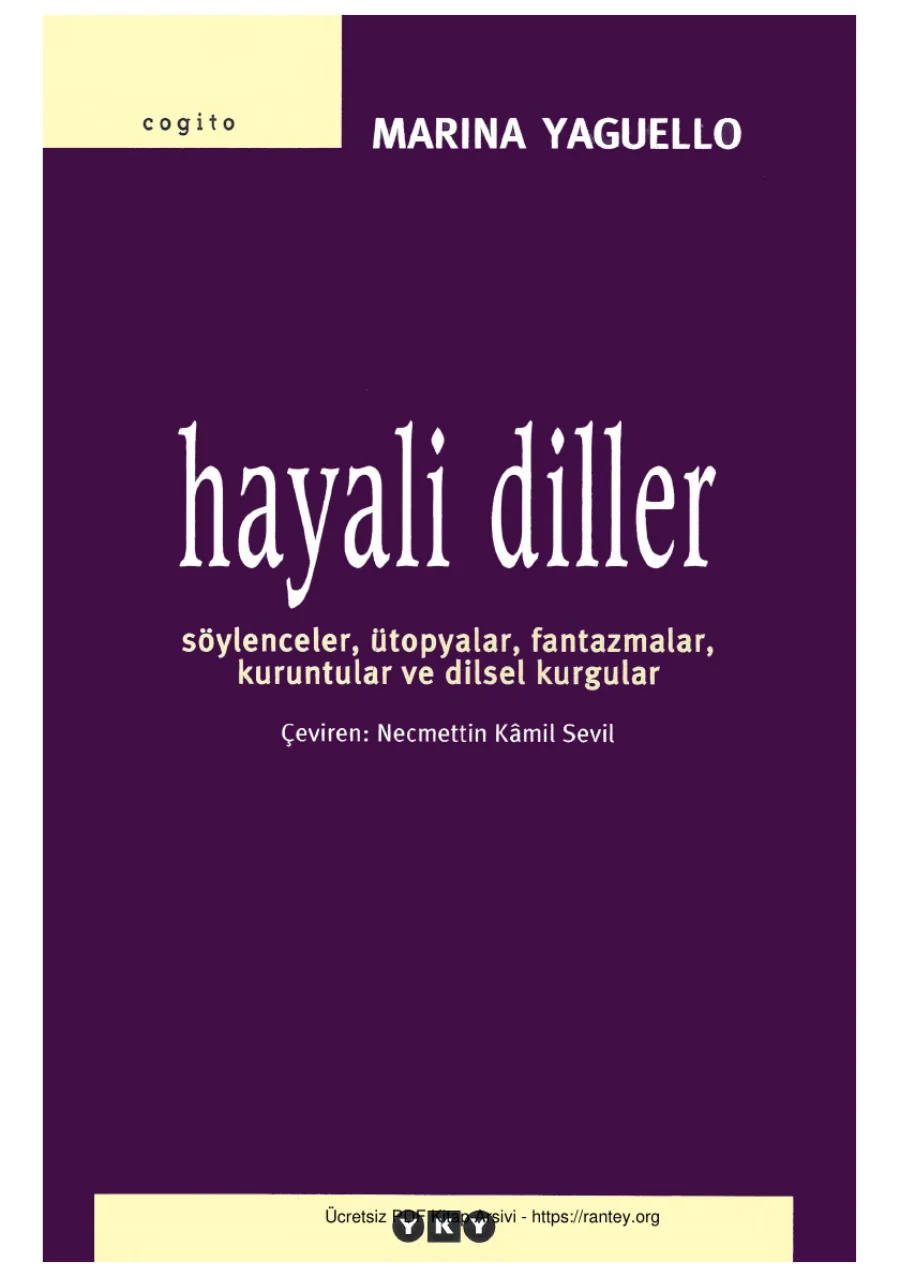 Hayali Diller kapak görseli