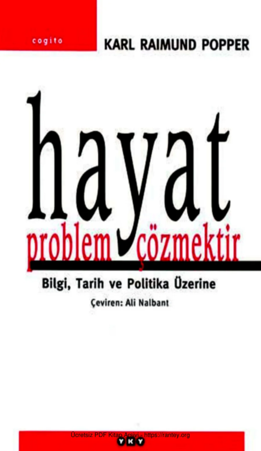 Hayat Problem Çözmektir kapak görseli